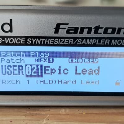 Roland Fantom-XR Rackmount Synthesizer Module 2004 - 2010 - Silver