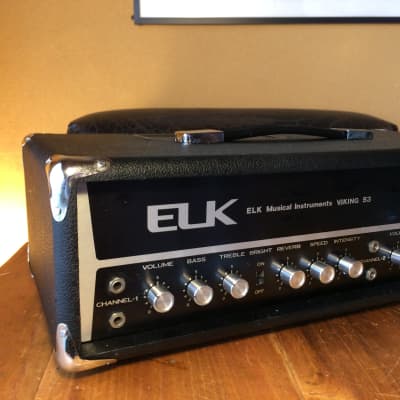 Elk Viking 53 amplifier head with spring reverb and a funky