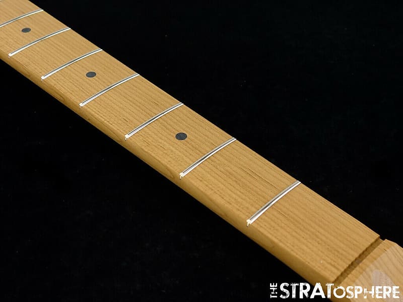 NEW Fender Lic Allparts Jazz Bass NECK Quartersawn Roasted