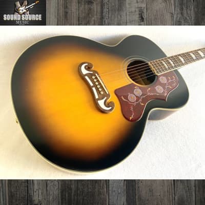 Morris MJ-200 J200 Style Guitar signed by T. Moridaira (The founder) 1973  Brown Sunburst+ Hard Case | Reverb