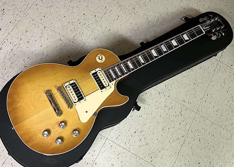 2023 Gibson USA Les Paul Classic Electric Guitar Honeyburst