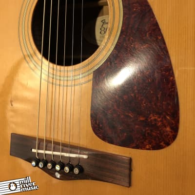 Fender 800SX Dreadnought Acoustic Guitar Natural c. 1990s Taiwan image 9