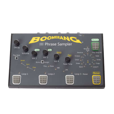 Boomerang Ⅲ Phrase Sampler ギタールーパー Side Car Controller – Boomerang Looper
