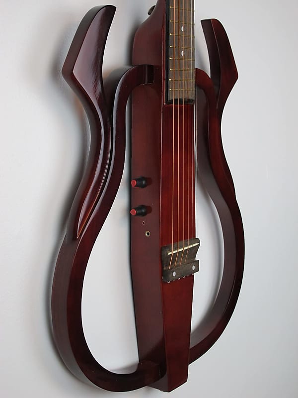 Sojing 010A-U Silent Electric Acoustic Steel String Guitar like Yamaha  SLG200