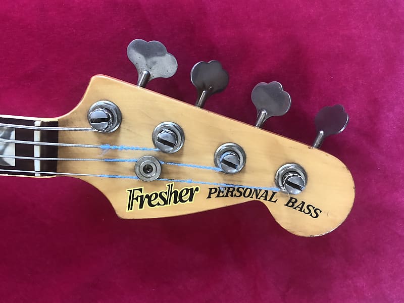 80' Fresher Personal bass jazz Bass Japan Black | Reverb