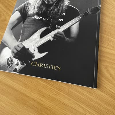 The David Gilmour Guitar Collection. Original Catalog Christies David Gilmour image 3