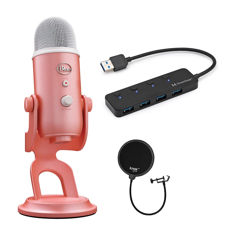 Blue Microphones Yeti X Plus Pack USB Microphone with Software Bundle