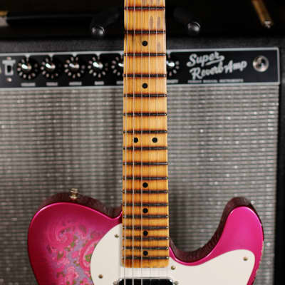 Fender Custom Shop LTD Relic '50s Thinline Telecaster 2023 - Pink Paisley image 6