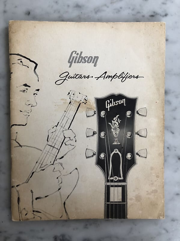 1960 Gibson Full Line Catalog Les Paul Burst ES335 ES330 Reverb