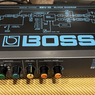 Boss RRV-10 Micro Rack Series Digital Reverb | Reverb