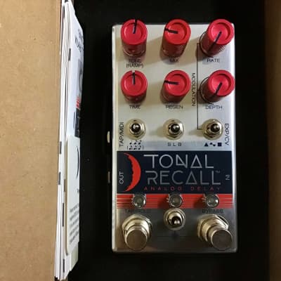 Chase Bliss Audio Tonal Recall V2 Red Knob Mod Analog Delay