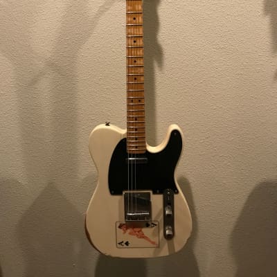 Fender Telecaster Cream; Heavy Relic with Upgrades image 2