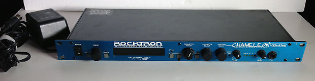 Rocktron Chameleon On-line Rare Aqua Teal Blue Rackmount