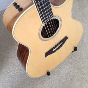 Taylor Custom 9 string Acoustic Electric - Grafted walnut image 1