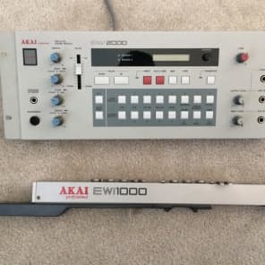 Akai EWI1000/EWV2000 *rare with extra cable & manual* 1987 | Reverb