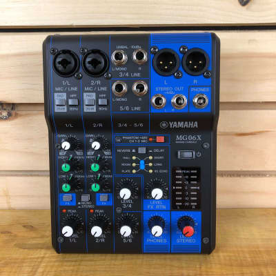 Yamaha MG06X 6-Input Stereo Mixer with Effects image 2