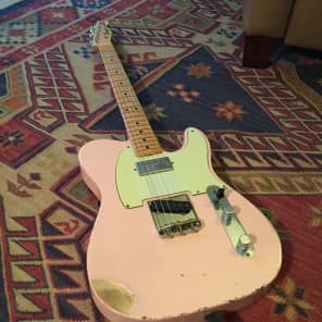 Fender Custom Shop Heavy Relic Telecaster 2007 Shell Pink Relic image 8