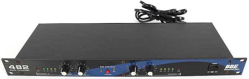 BBE Sound 482 Stereo Sonic Maximizer Electric Guitar Studio Processor  Rackmount