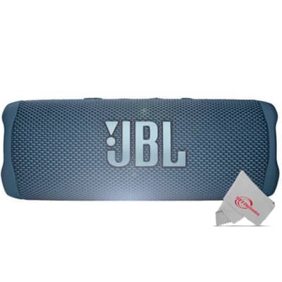 JBL FLIP 6 Wireless Portable Waterproof Speaker - Blue + JBL Clip 5 Portable Waterproof Wireless Speaker (Blue) image 2