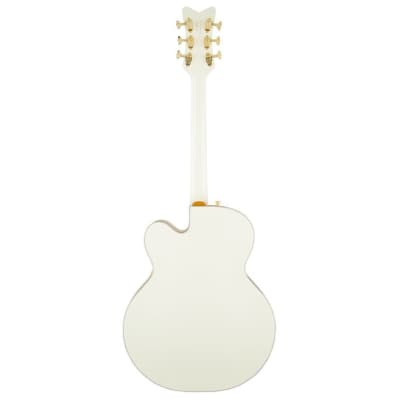Gretsch G6136T-59 Vintage Select Edition '59 Falcon Hollow Body with Bigsby 6-String Right-Handed Electric Guitar (White Lacquer) image 2