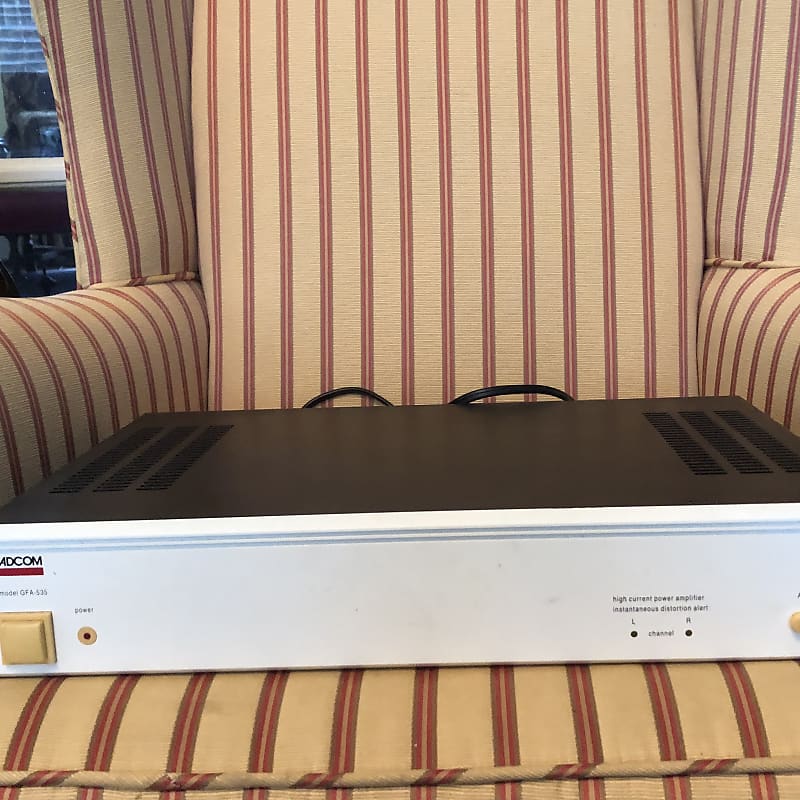 GFA535 2Channel Power Amplifier Rare White Reverb