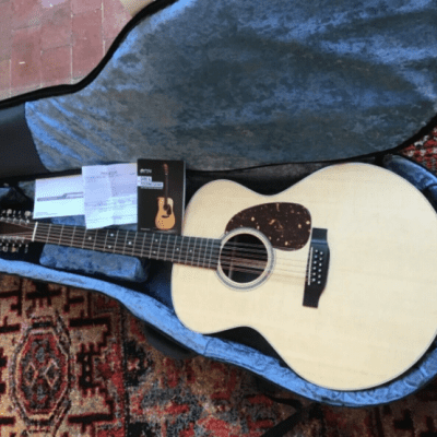 Martin Grand J-16E 12-String Acoustic/Electric Guitar Natural 2021 image 1