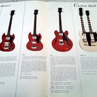 1966 Gibson Full Line Catalog - 1rst Full Color Gibson Catalog image 10