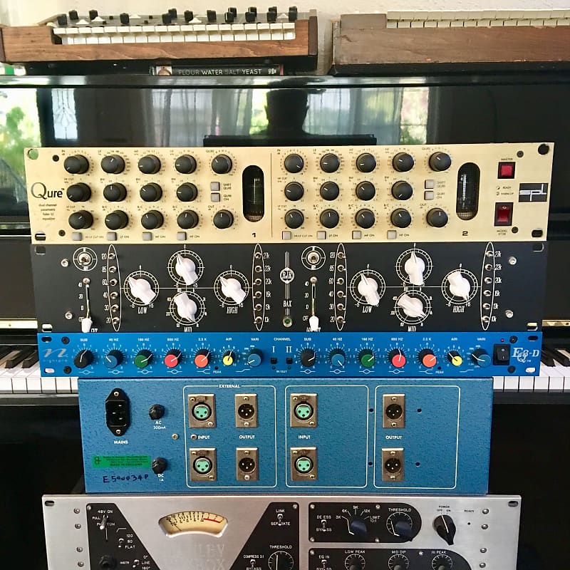 SPL Qure stereo tube equalizer Gold mastering analog | Reverb