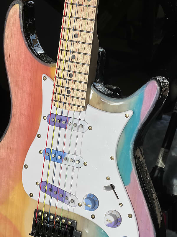 Custom Stratocaster  2022 Rainbow / Pride image 1