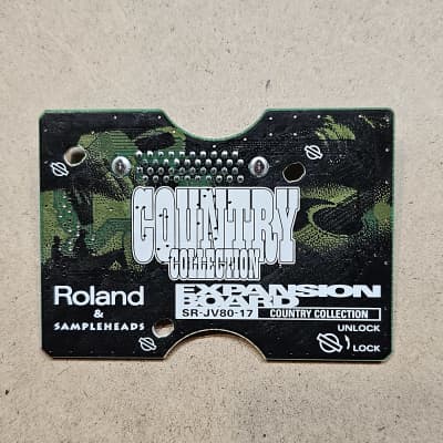 Roland SR-JV80-17 Country Expansion Board 1990s - Green
