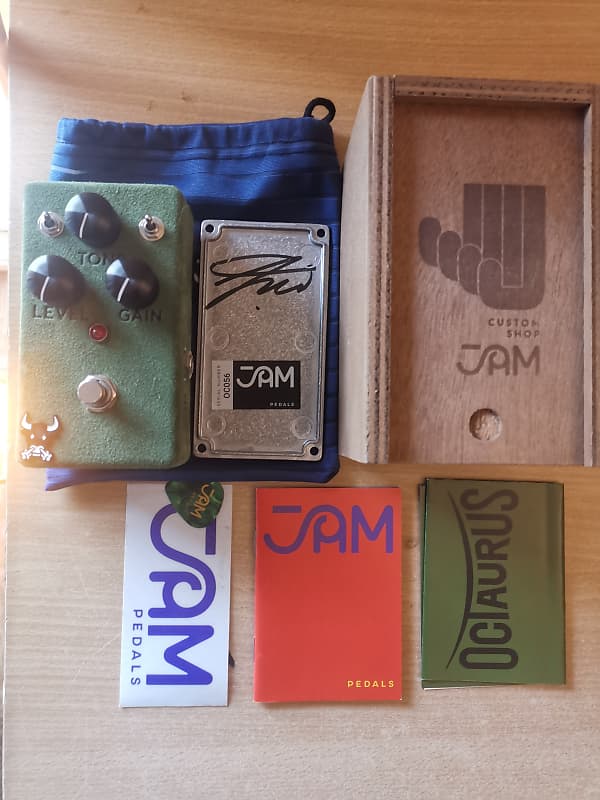 JAM Pedals Octaurus LTD 2023 - Olive Drab Suede image 1