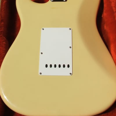 1983 Fender ‘62 Reissue Stratocaster Fullerton Vintage Olimpic White Slab Boar
d Rosewood Neck image 11