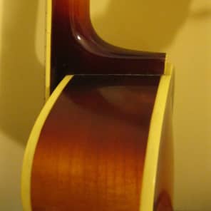 Arnold Hoyer Vintage  c.1960 Sunburst Guitar-Bodied Electro-Mandolin/ Mandolinetto. image 8