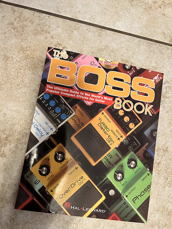 Hal Leonard The Boss Book 2001 great shape with unopened CD image 1