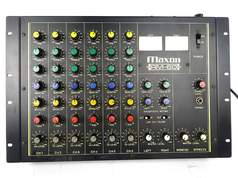 MAXON　RM-60 + RM-100EX　6 Channel Audio Mixer / Expander Module - FREE  Shipping!