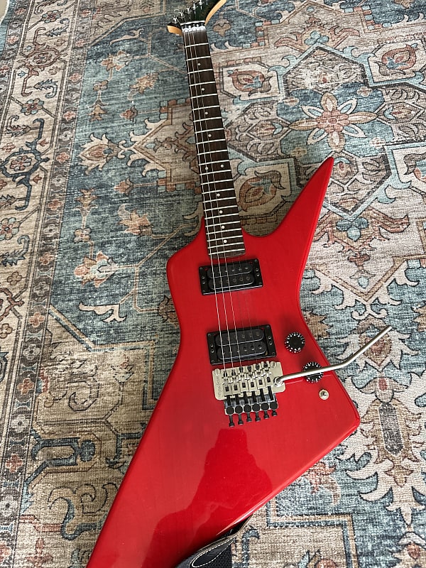 Kramer Explorer 1980s - Red | Reverb