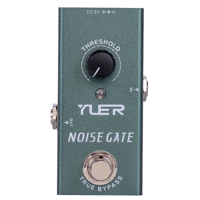 YUER Guitar Noise Gate Pedal Noise Block Pedal Reverb