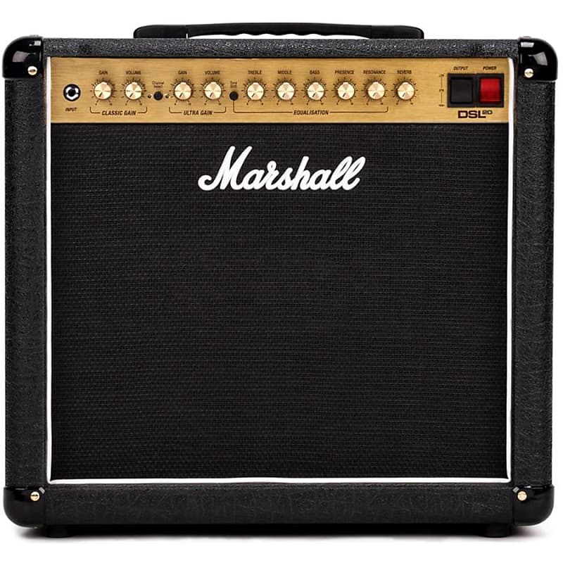 Marshall DSL20HR Guitar Amplifier Head 20 Watts | American