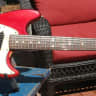 1969 Fender Mustang competition red Matching Heastock
