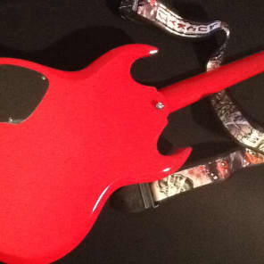 Minarik Fury Double Cutaway Electric Guitar Red image 6