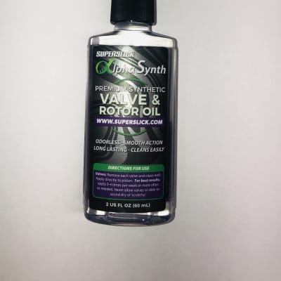 Superslick Alpha Synth Premium Synthetic Valve and Rotor Oil 2 oz 60mL Light Viscosity image 2