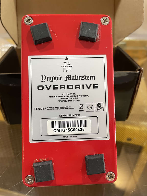 Fender Yngwie Malmsteen Overdrive | Reverb