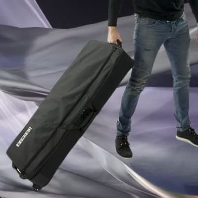 Trolley Crumar MOJO SPT-61 Keyboard Gig Bag Black image 8