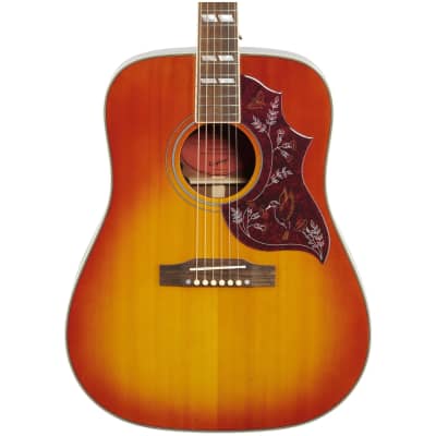 Epiphone Hummingbird Acoustic-Electric Guitar, Aged Cherry Sunburst, Blemished for sale