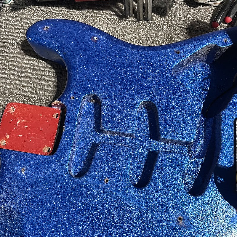Fender Stratocaster 1963 - Blue Sparkle | Reverb Fender Stratocaster 1963 - Blue Sparkle | Reverb