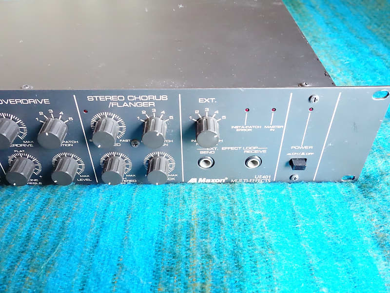Maxon (Ibanez) UE-401 Multi Effects - 80's Vintage Rack