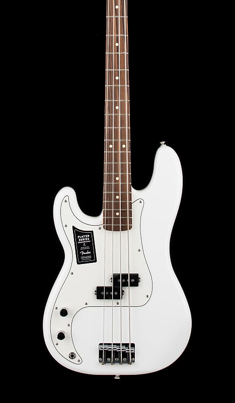 Fender Player Precision Bass Left Handed Polar White 75304 Reverb 9109