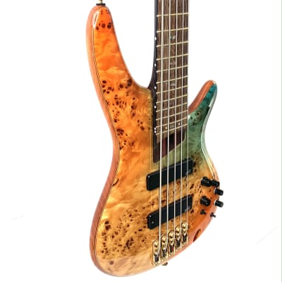 Ibanez SR Premium SR1605DW 5 String Bass - Autumn Sunset image 7