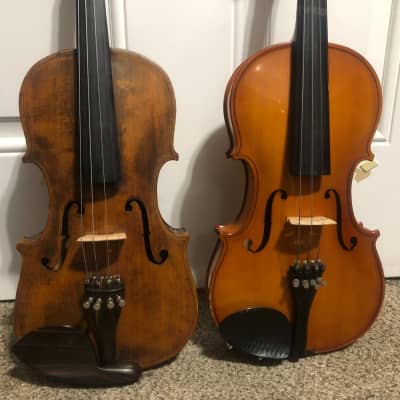 Custom Unique and Homemade Violin 4/4 Full Size -  Made in Colorado 1950s? image 12