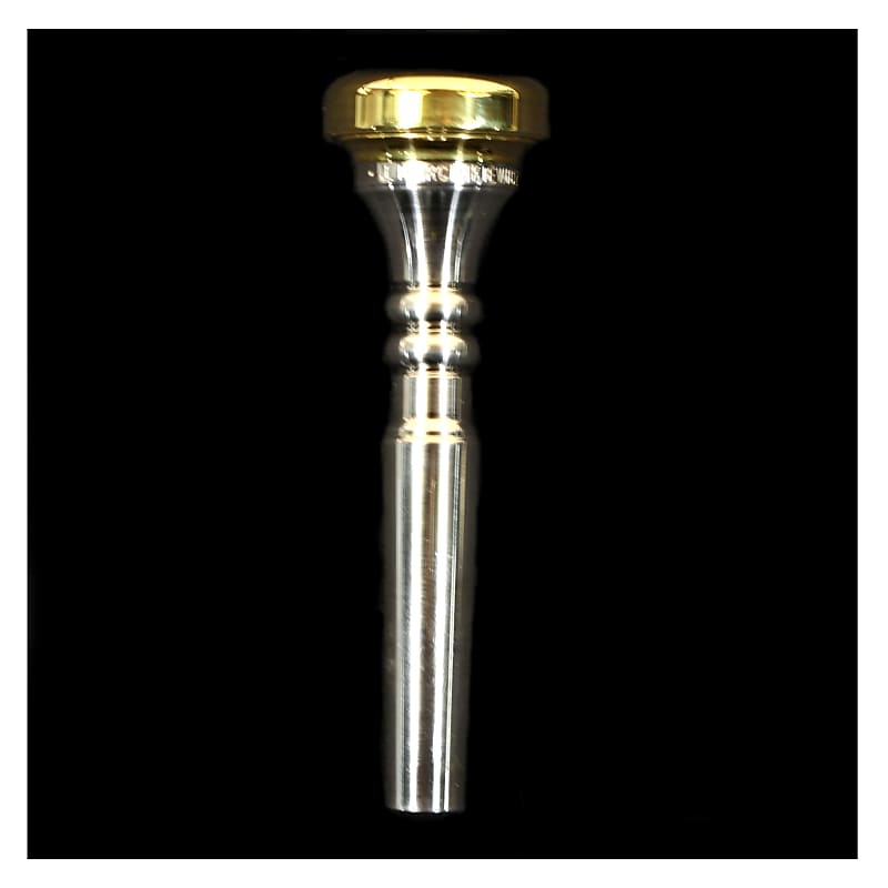 24K Gold Rim ＆ Cup Marcinkiewicz Trumpet Mouthpiece, 8 - 楽器、器材
